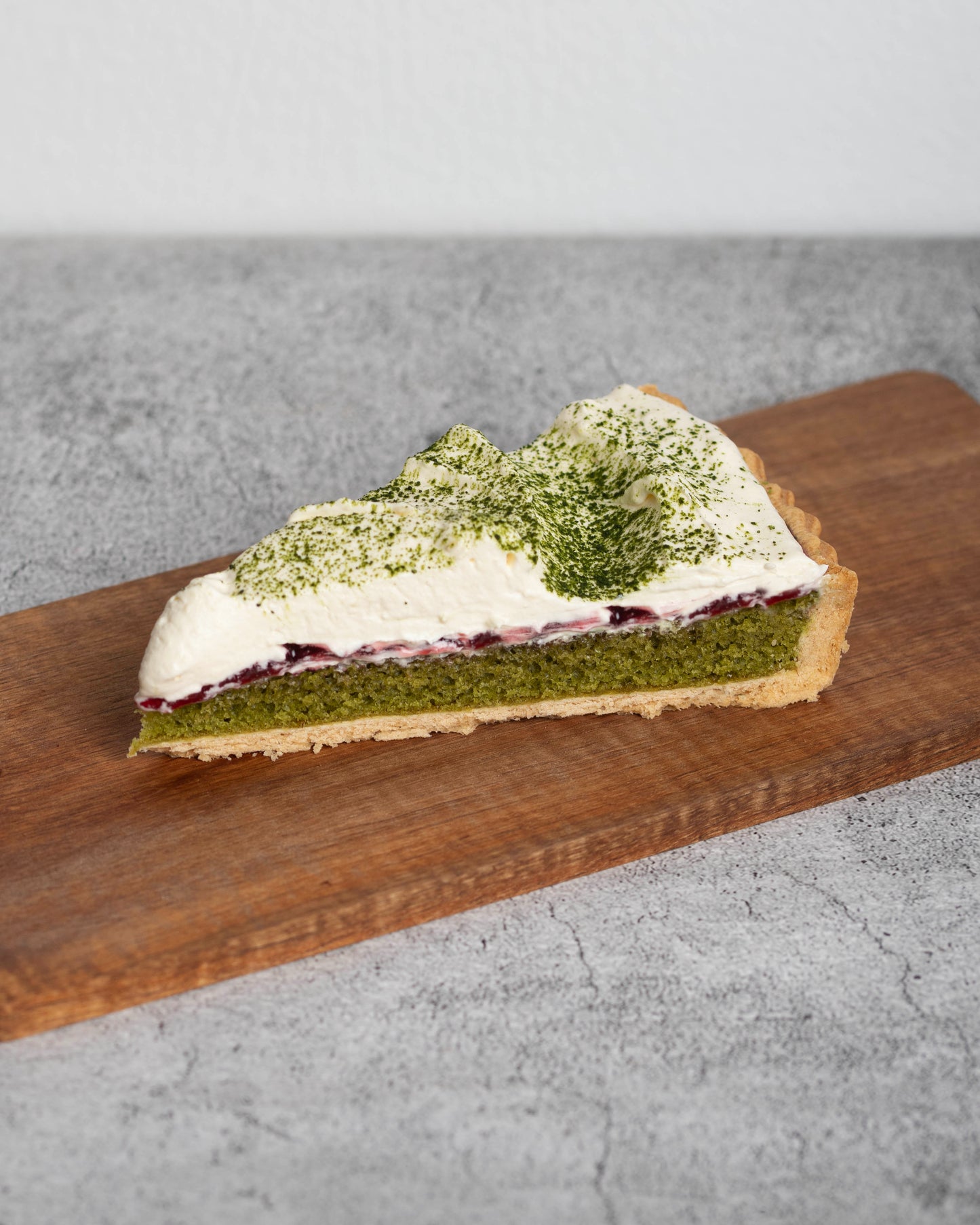 TARTALETA DE MATCHA Y CHOCOLATE BLANCO